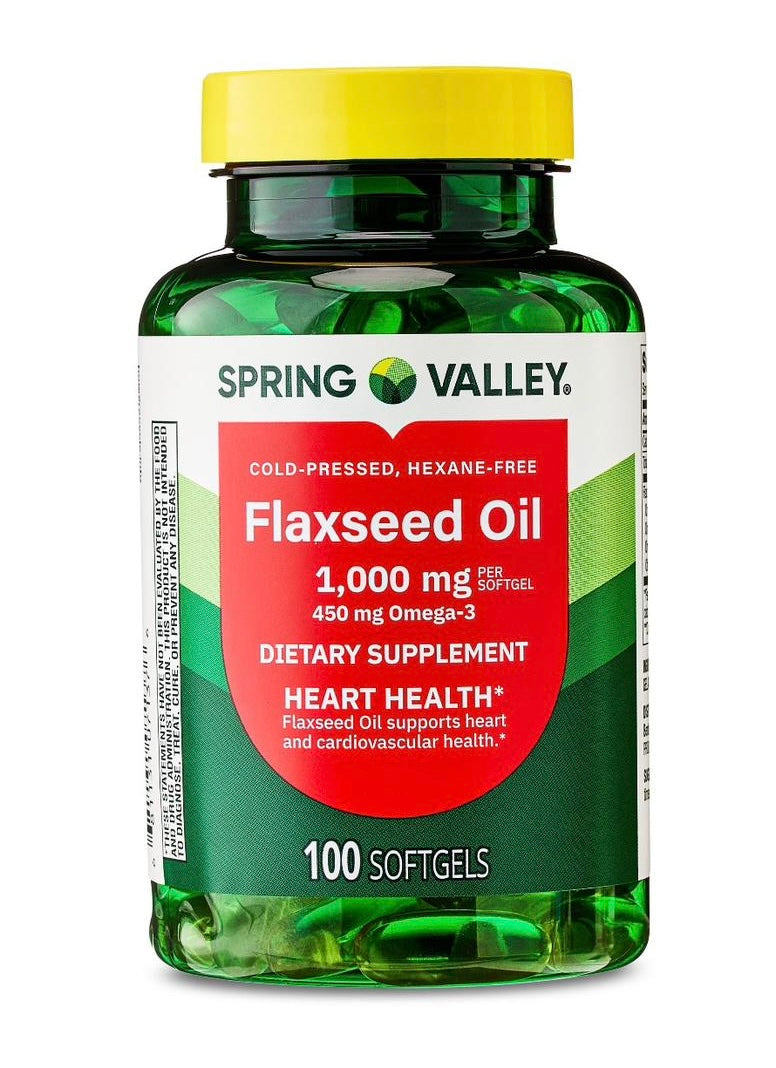 Aceite de Linaza 1000mg - Spring Valley